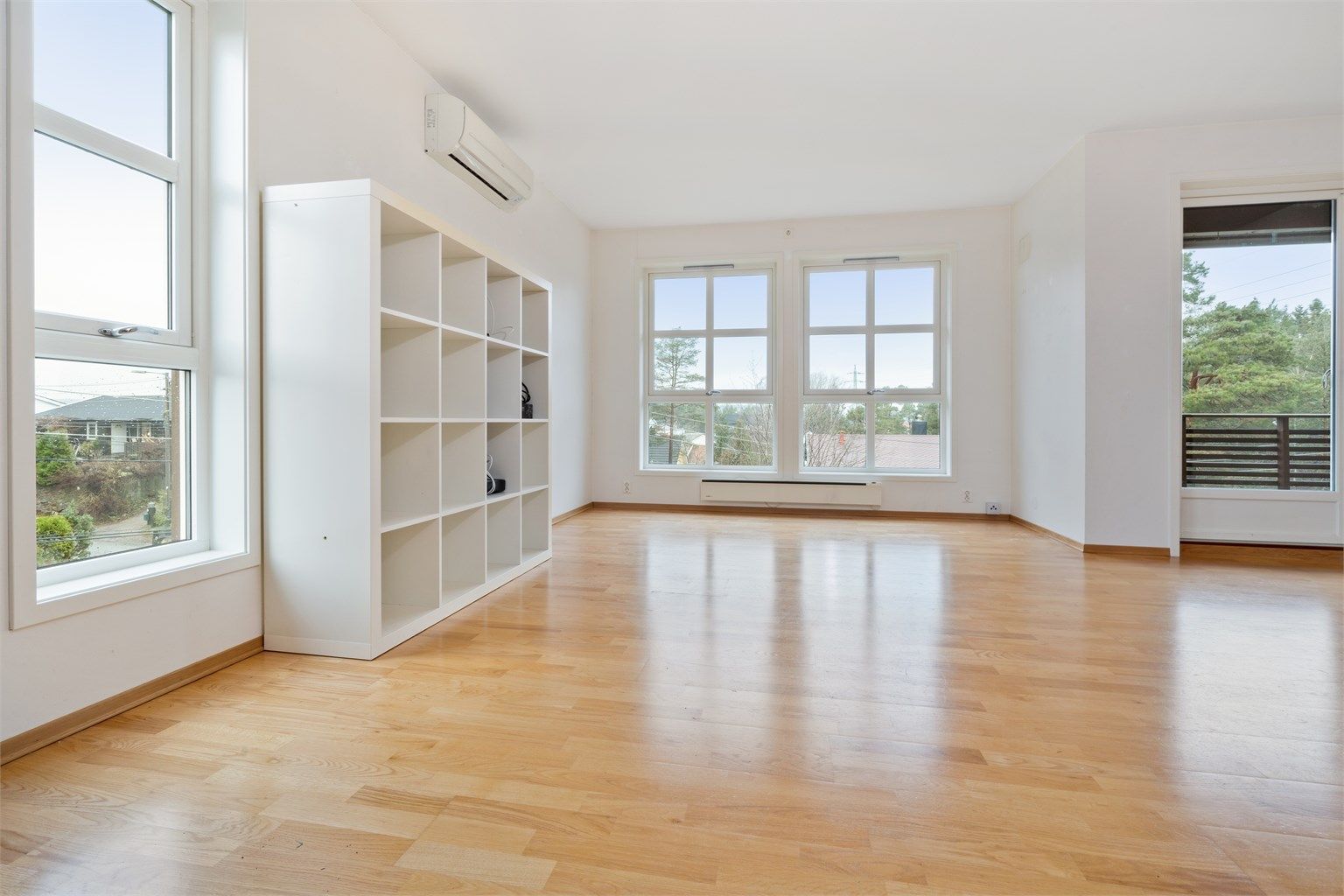 Gode møbleringsmuligheter på stuen.