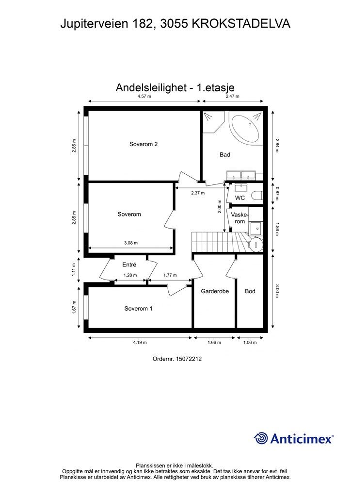 Plantegning 1. etasje