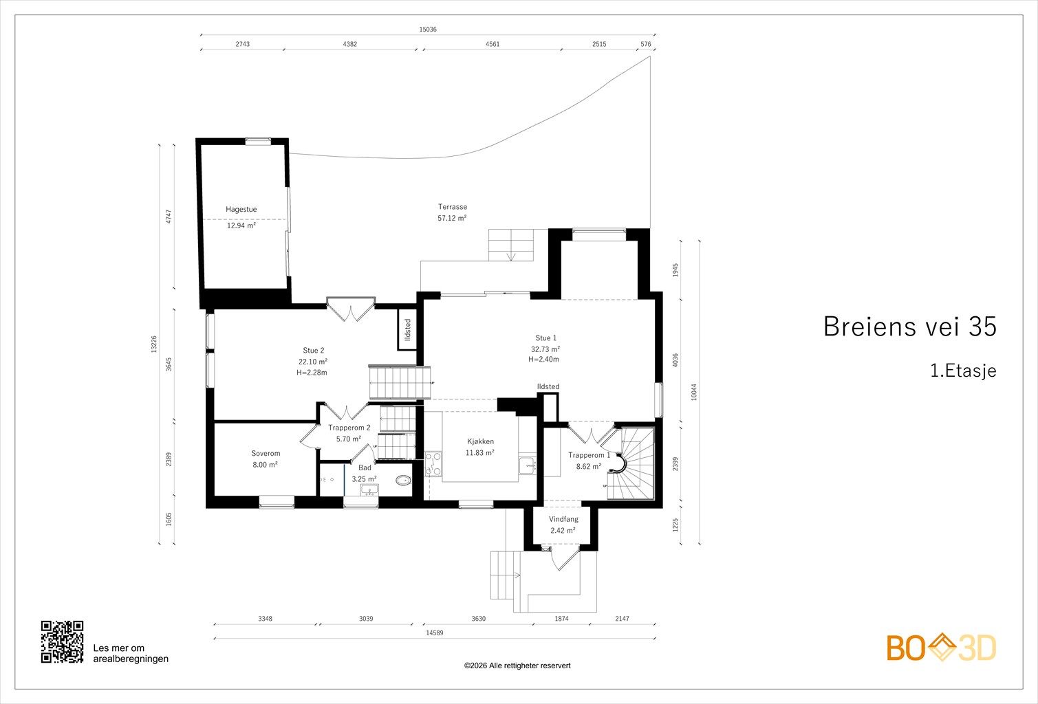 Plantegning - første etasje 