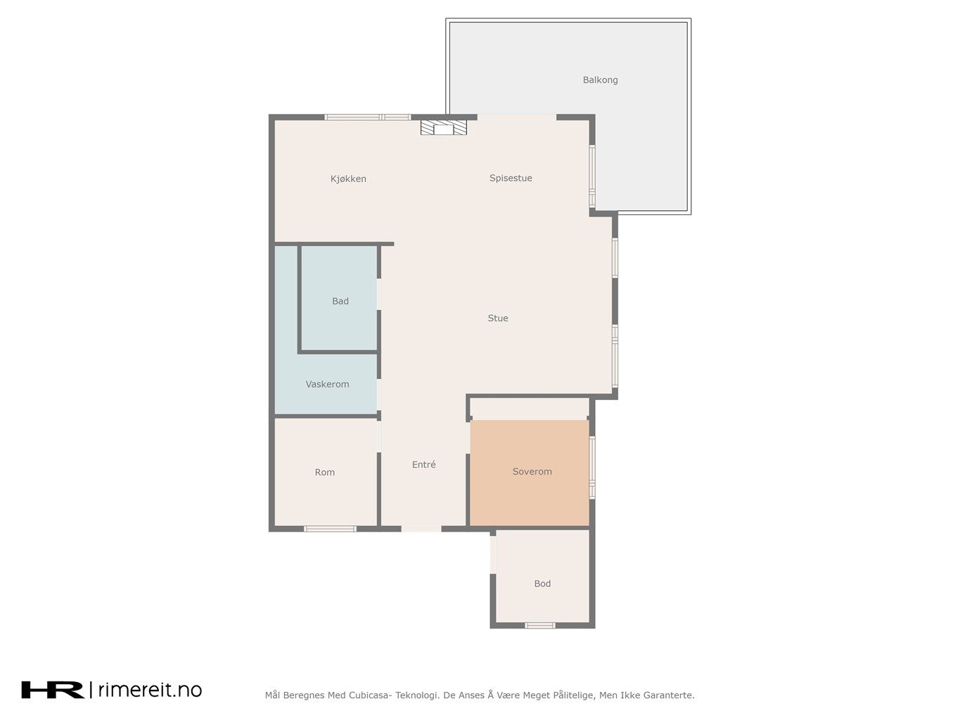 Plantegning 2. etasje