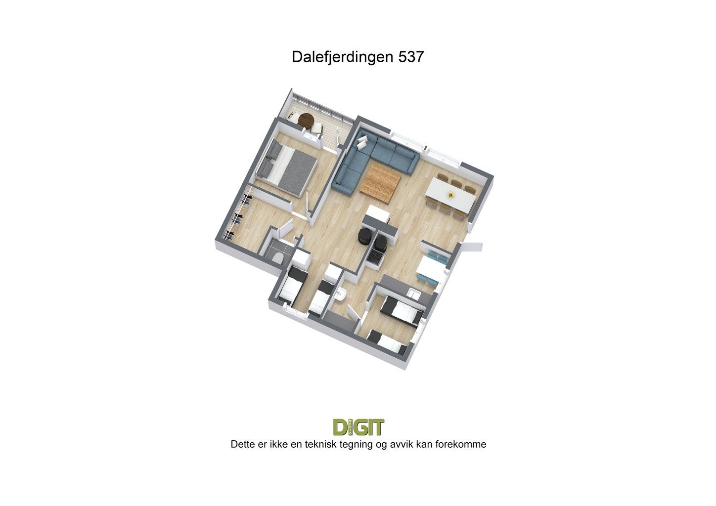 3D - Dalefjerdingen 537