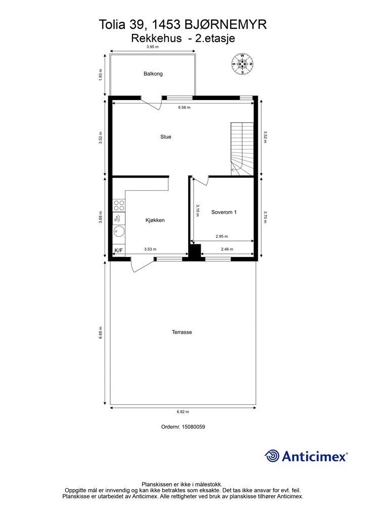 Plantegning 1. etasje