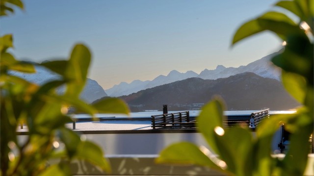 Nydelig utsikt mot Sunnmørsalpane