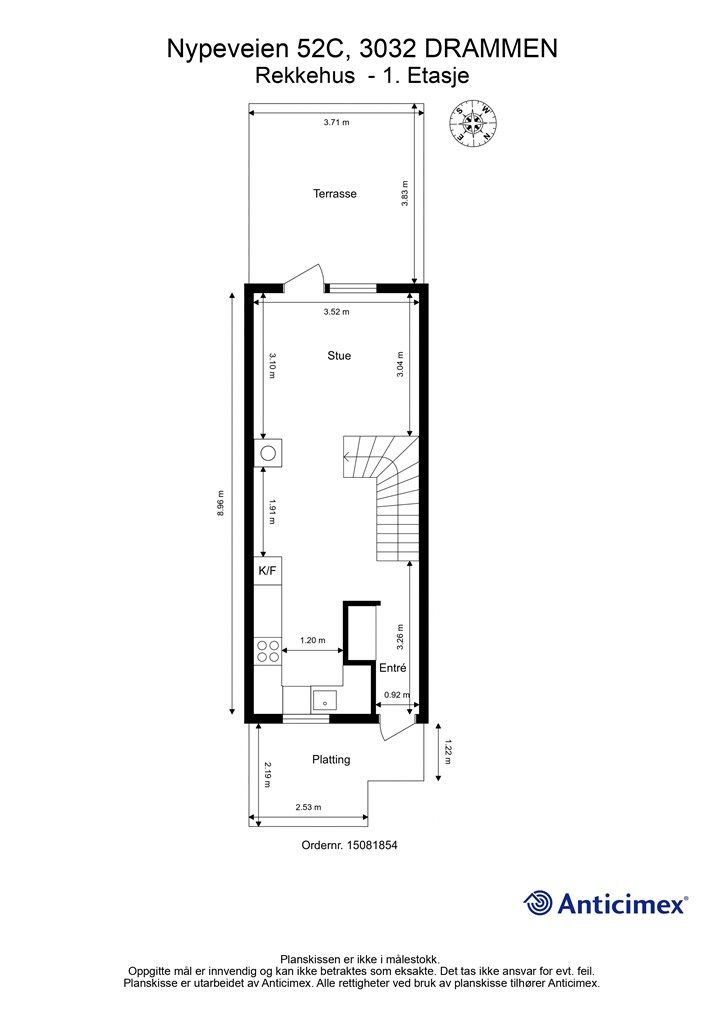 Plantegning - 1. etasje