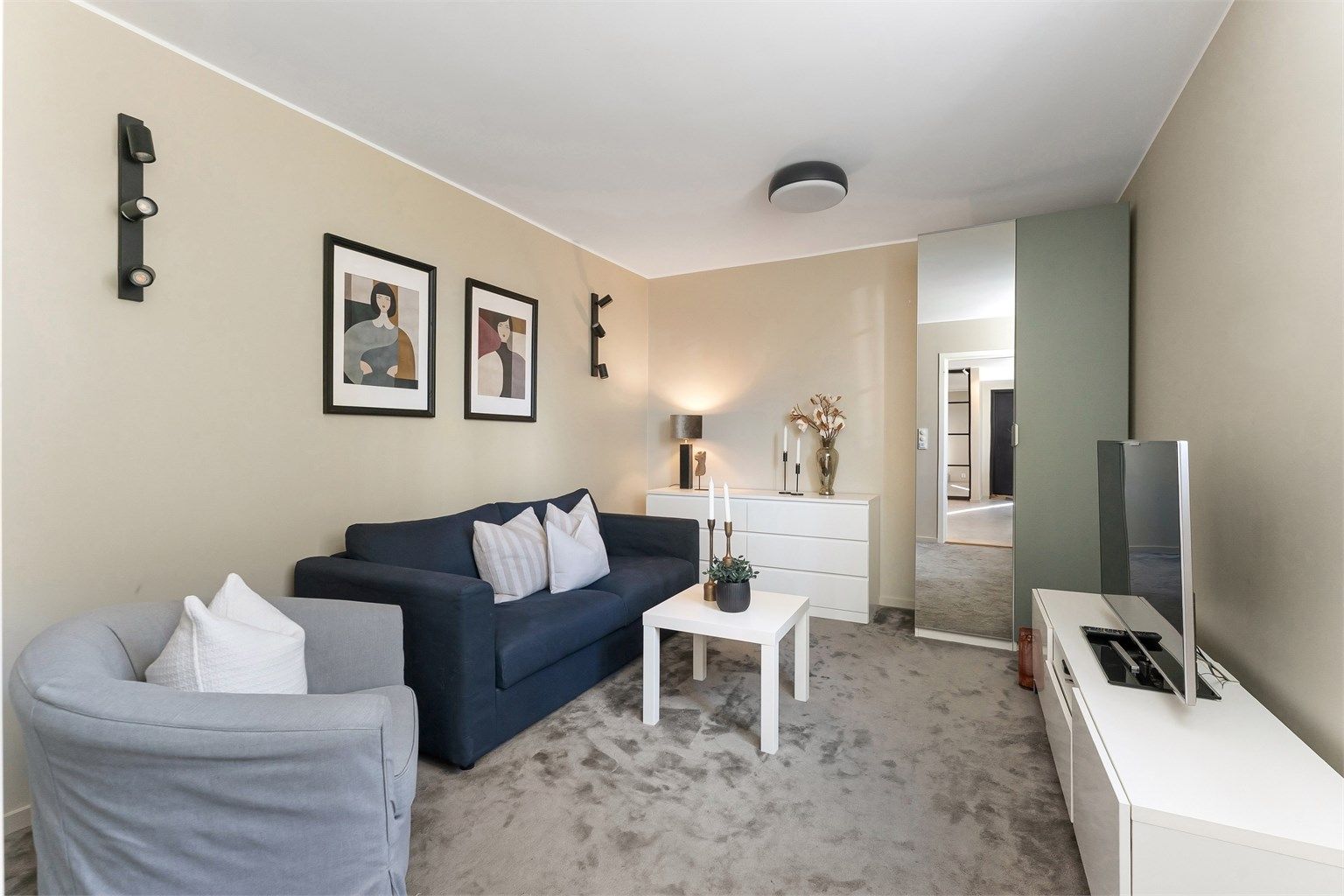 Det femte soverommet kan også brukes som kjellerstue