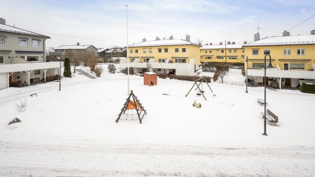 Utsyn fra hovedsoverommet.