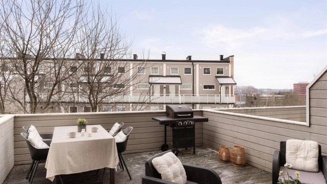 Velkommen til Beverveien 4. Presentert av Marius Iversen v. Eiendomsmegler Krogsveen. Foto: Nadia Frantsen Isnitt