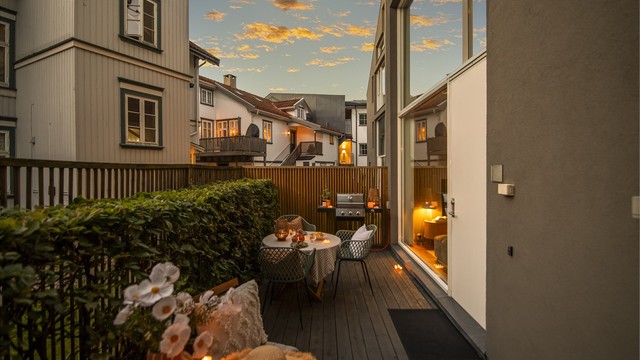 Perfekt plass for varme sommerdager og sene sommerkvelder.