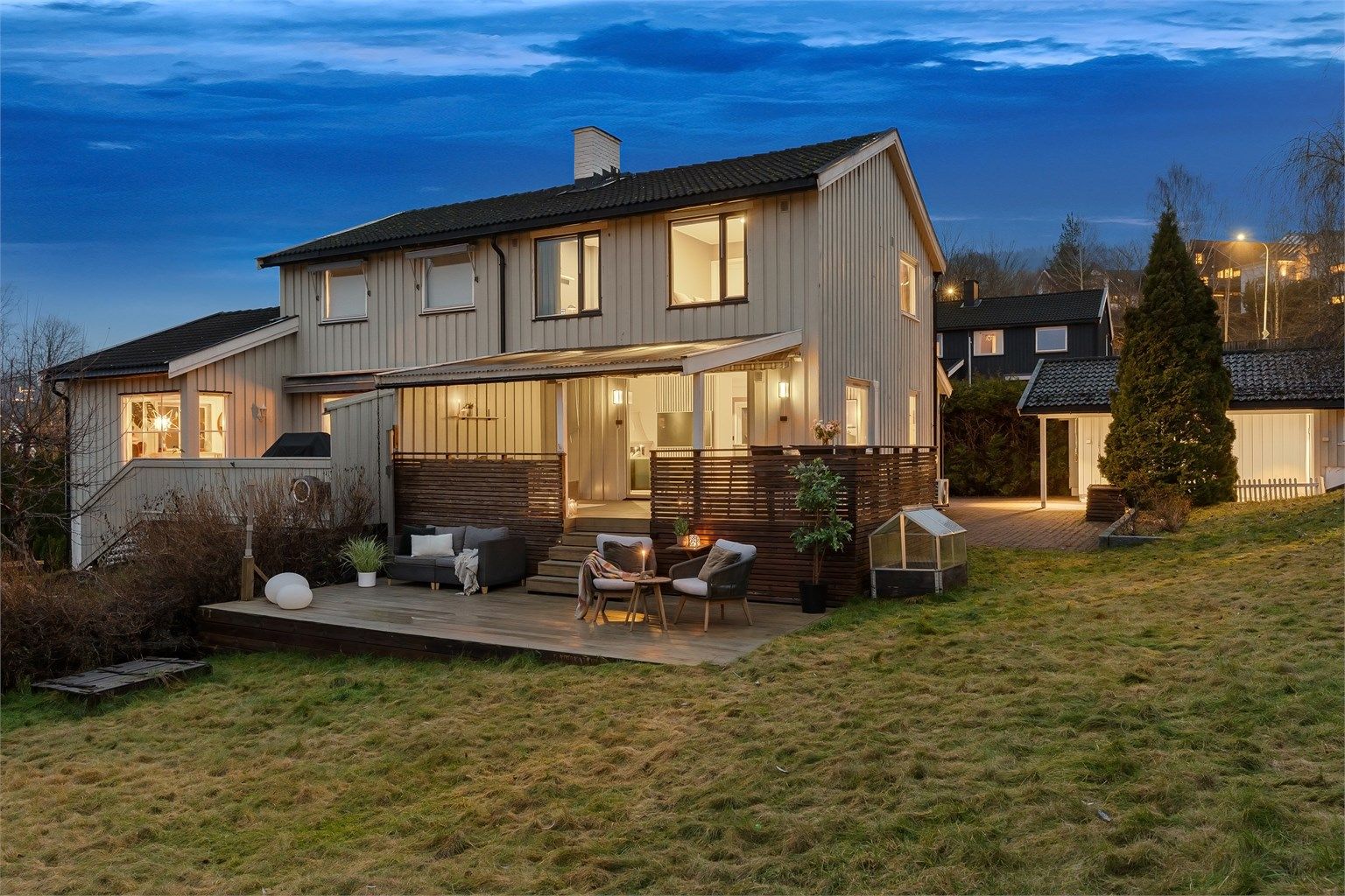 Velkommen til Guldbrandslia 35 på Bærums Verk. Foto: Zovenfra AS