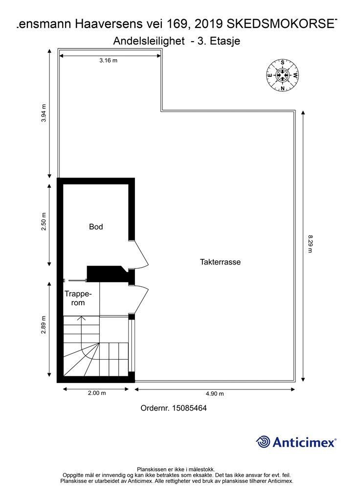 Plantegning 2. etasje