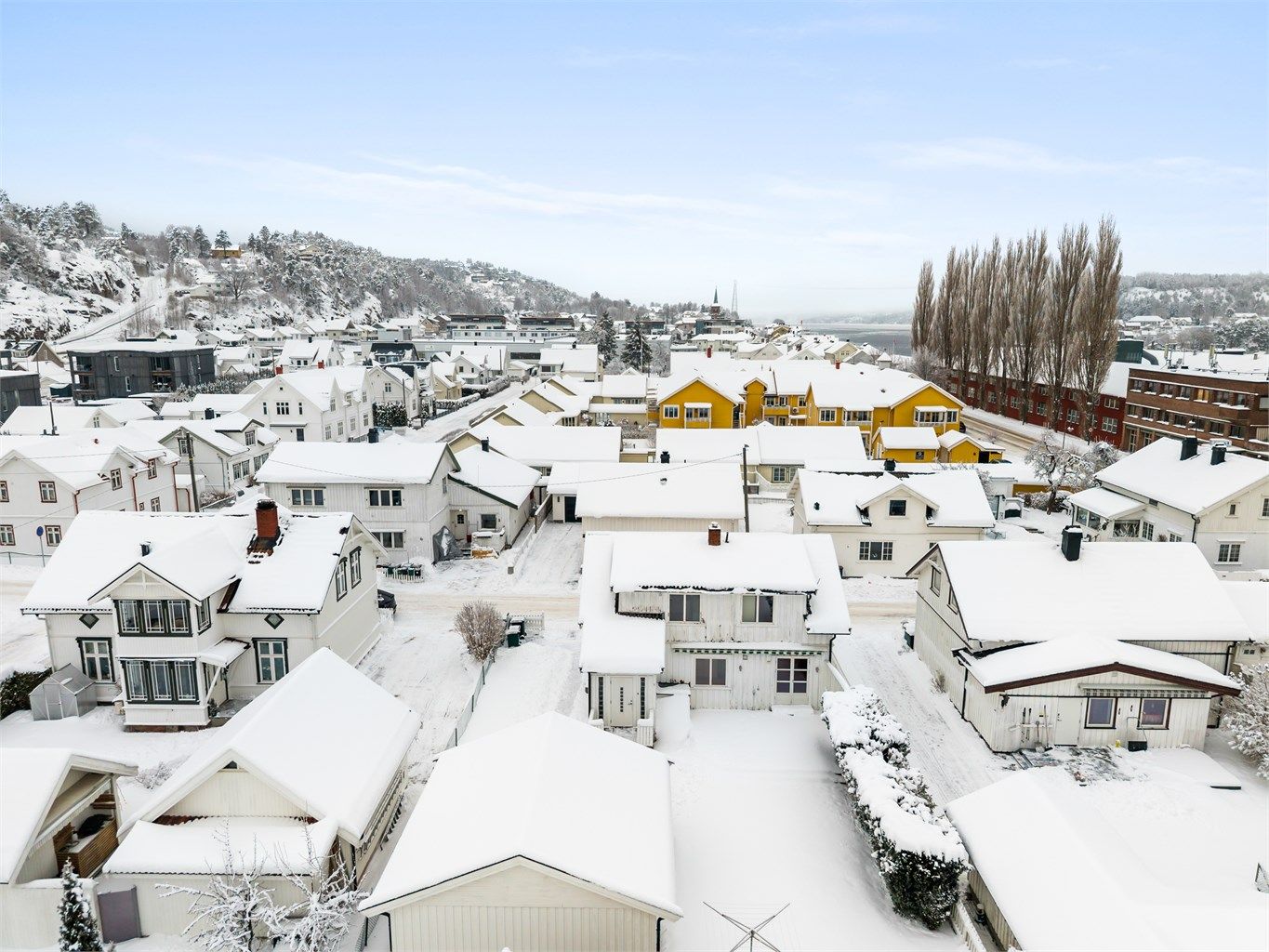 Boligen befinner seg sentralt i et rolig og barnevennlig område. Foto: Tor Harald Johannesen