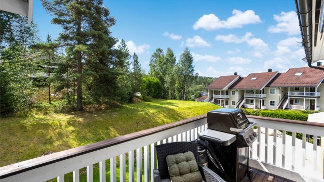 Utsikt mot grøntområde