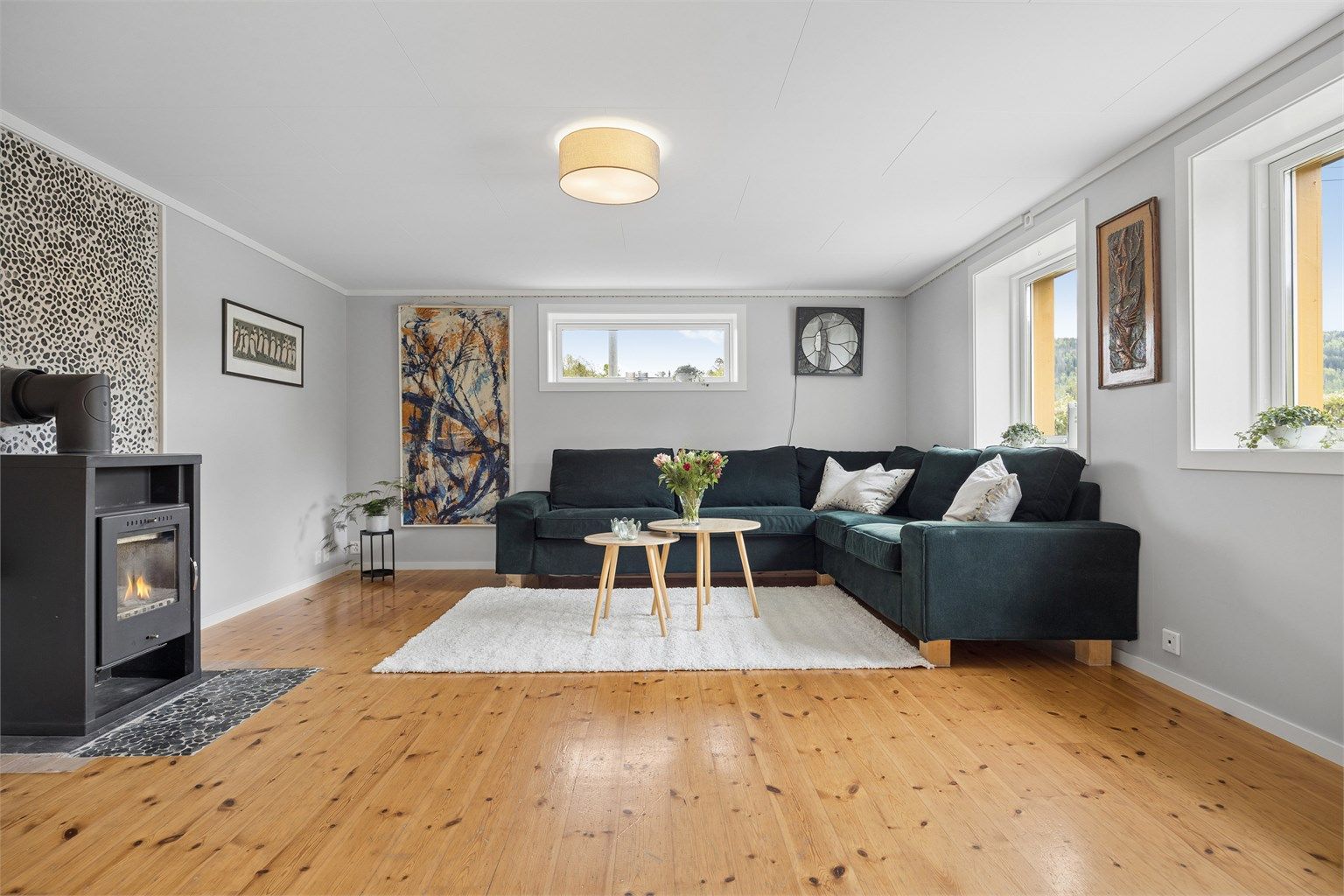 Plass til sofagruppe