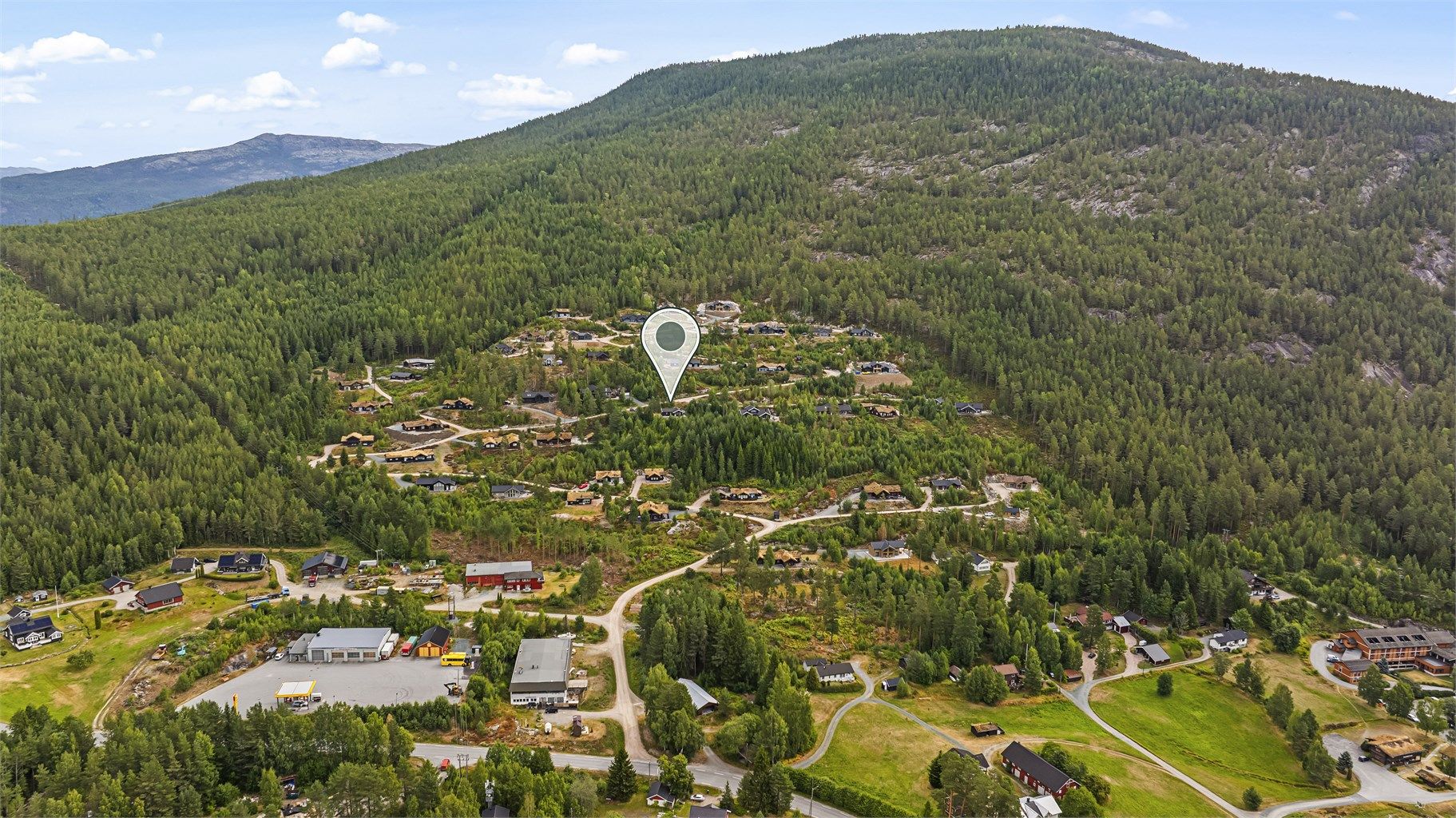 Kun 8 minutters kjøring til Vrådal Panorama Skisenter.