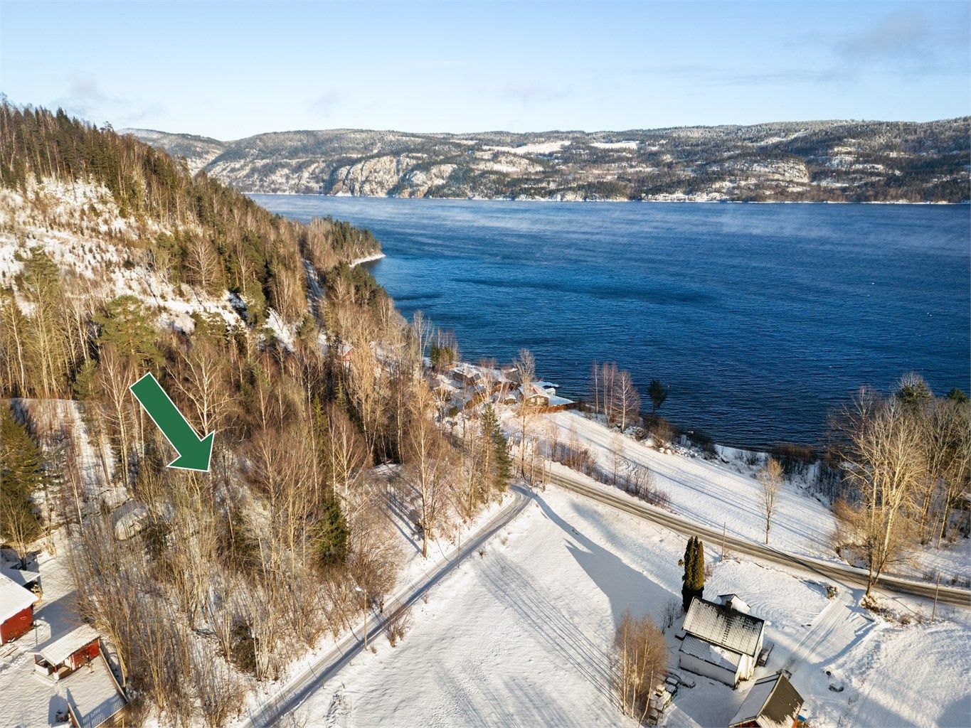 Eiendommen har en flott og tilbaketrukket beliggenhet i et rolig område.
Foto: Stine Prøitz Jørgensen
