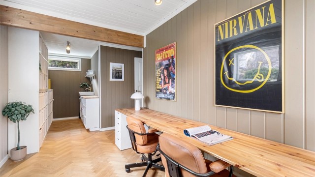 Fleksibelt rom med flere bruksmuligheter.