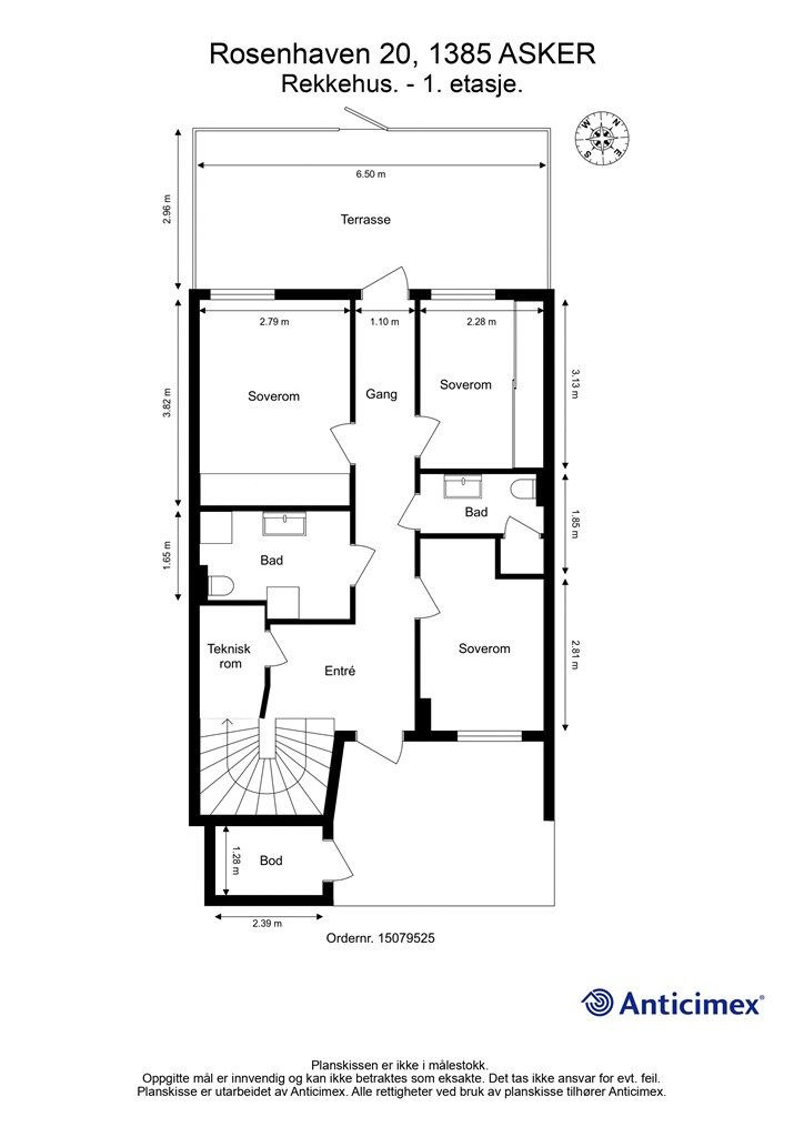 Plantegning - 1. etasje
