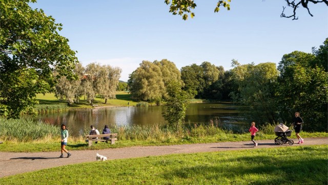 Store grønne lunger omkranser Valle, perfekt for rekreasjon og fritidsaktiviteter.