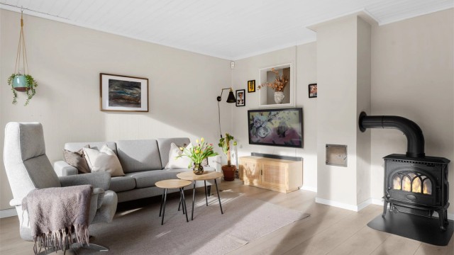 Stue - Peisovn som som skaper både hygge og varme på vinterhalvåret.