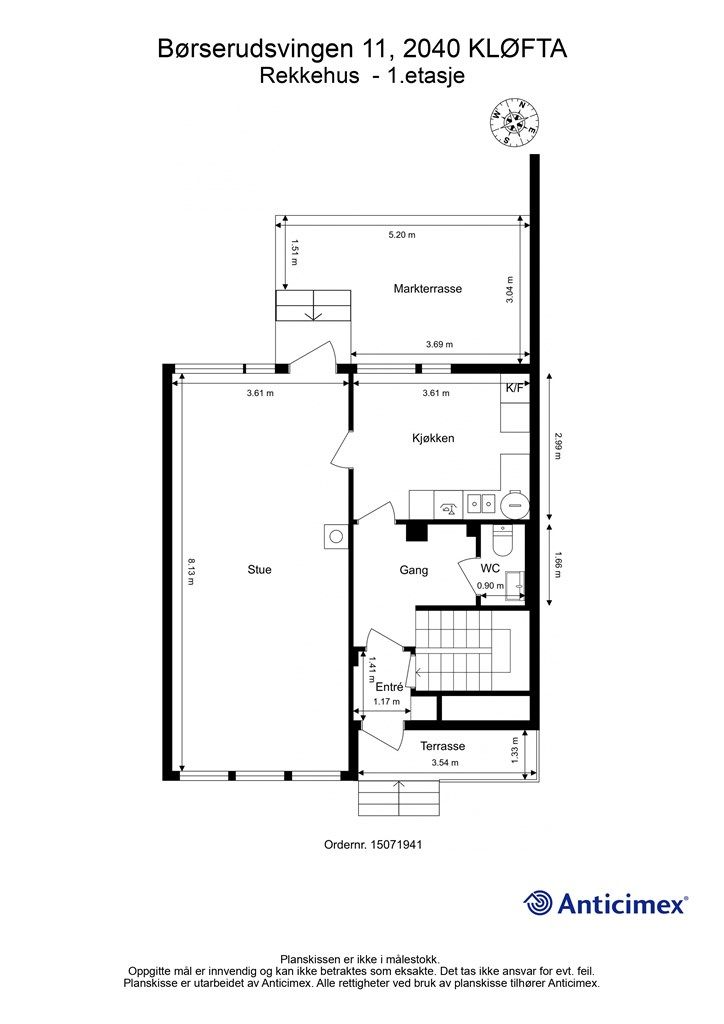 Plantegning 1. etasje