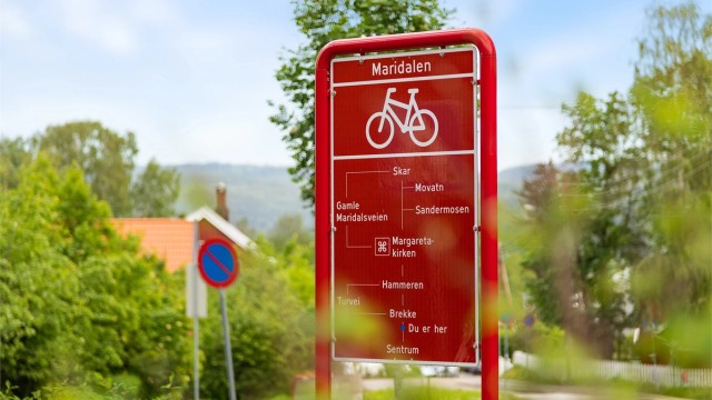 Flotte destinasjoner på sykkel, til fots eller på ski.