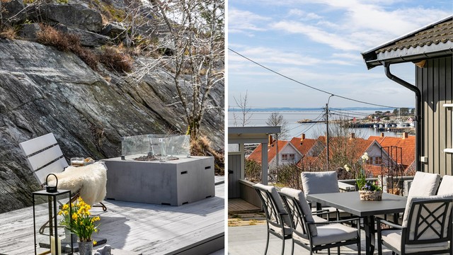 Flott utsikt til Oslofjorden sees flere steder - også innendørs.