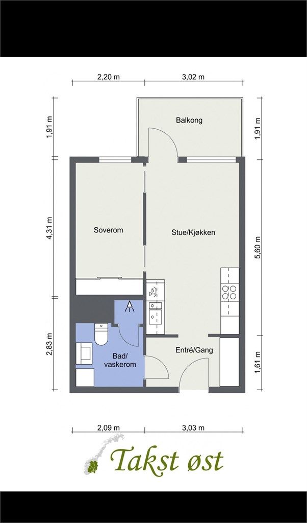 Planskisse (ikke måleriktig)