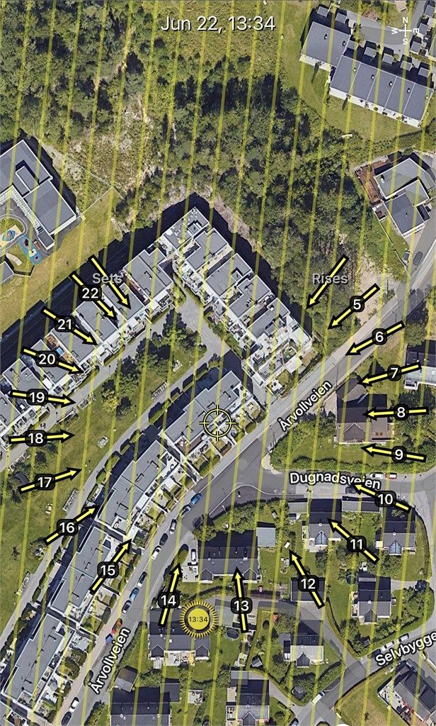 Solkart - illustrasjon 