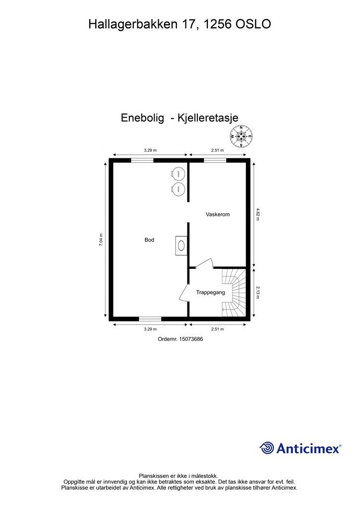 Plantegning - Kjeller