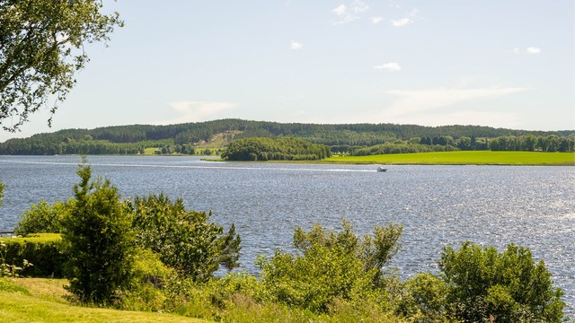 Båtplassen rett nedenfor er et ypperlig utgangspunkt for utflukter i skjærgården.