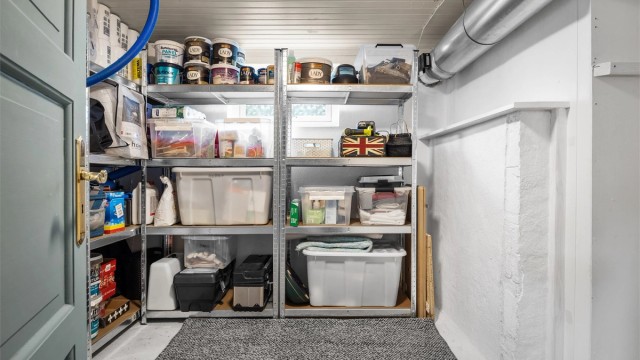 Praktisk bod i underetasjen