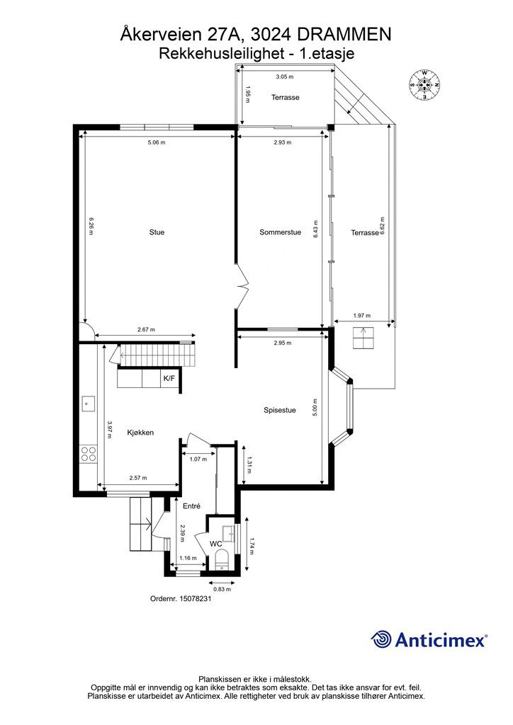 Plantegning - 1. etasje
