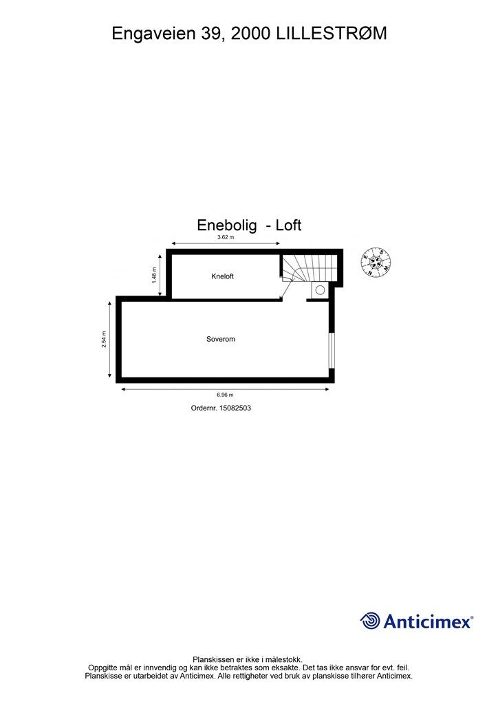 Plantegning loft