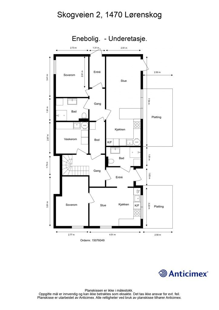 Videre ned i underetasjen - her er planløsningen! 