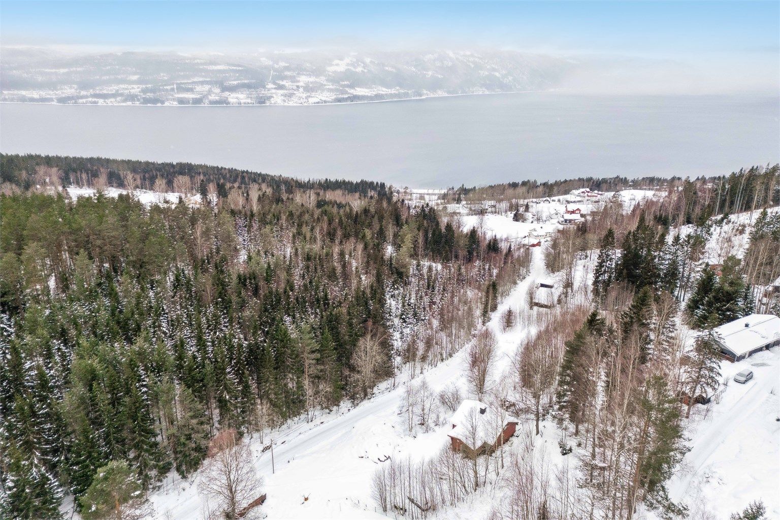 Området består av spredt bolig- og fritidsbebyggelse. 
