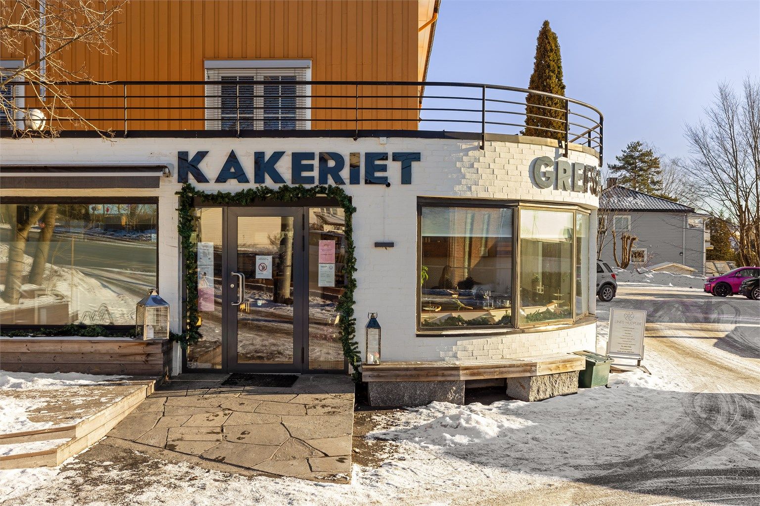 Populære Kakeriet i Glads vei - her kan du nyte en kopp kaffe og ferske bakevarer