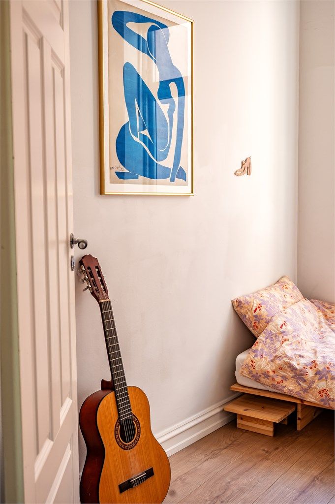 Formpressede innerdører gir et klassisk preg.