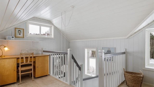 I gangen oppe er det muligheter for kontorløsning