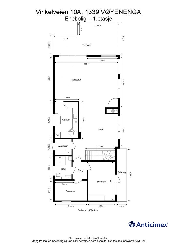 Plantegning 2.etasje