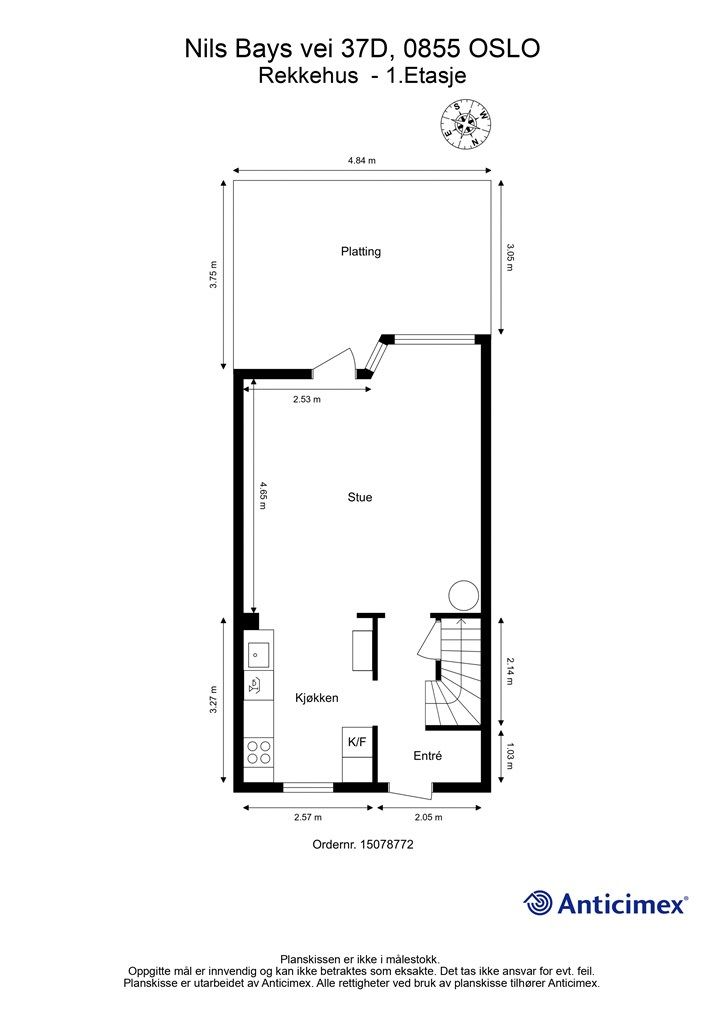 Plantegning 1.Etasje