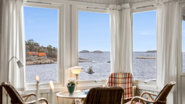 "Du får en følelse av å være ute når du sitter i stuen"