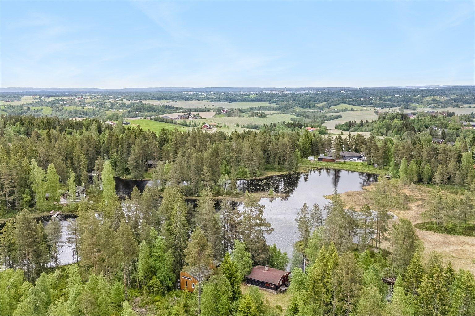 Idyllisk beliggenhet rett ved Meieridammen og i ett med skogen
