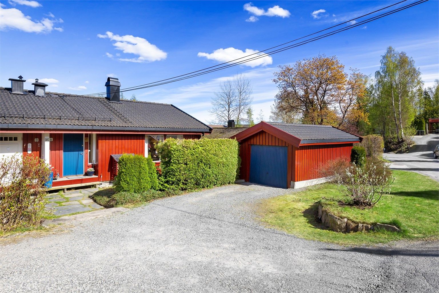 Parkering i garasje og på egen tomt