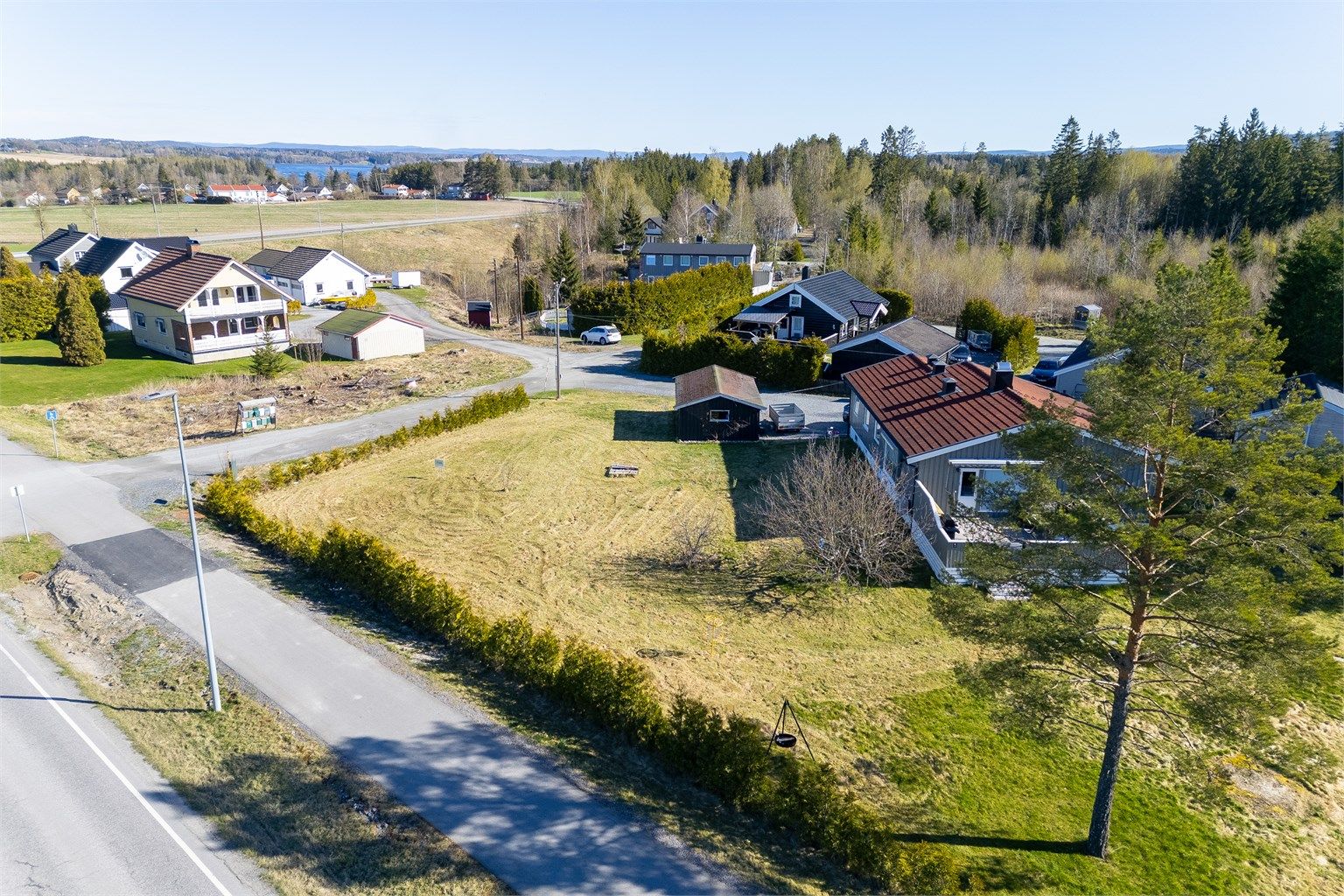Tomt på 864,5 kvm