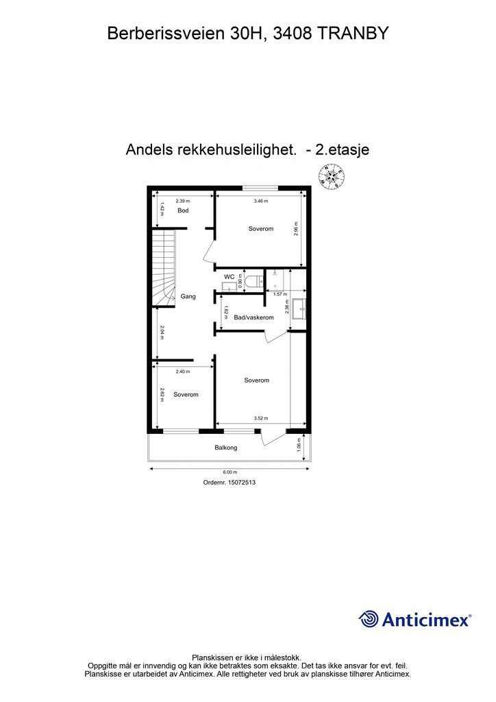 Plantegning - 2.etasje