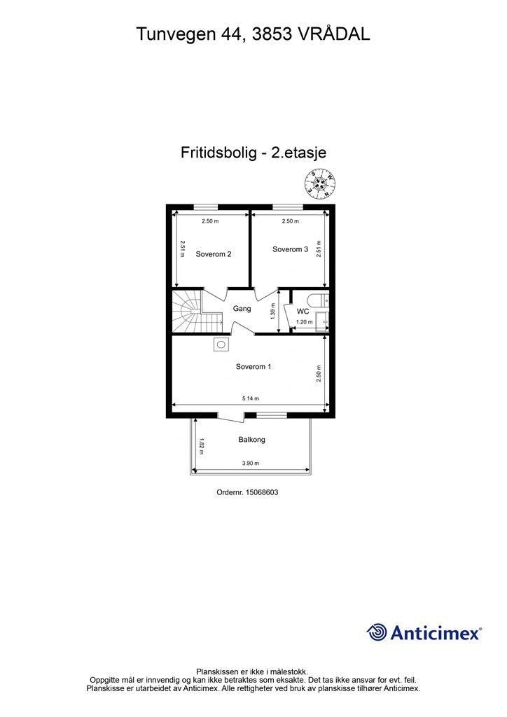 Plantegning 2.etasje