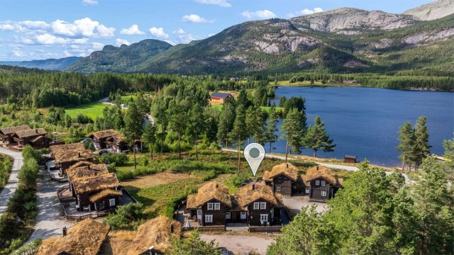 Hytten ligger sentralt til med tilgang til områdets fasiliter - sommer som vinter!