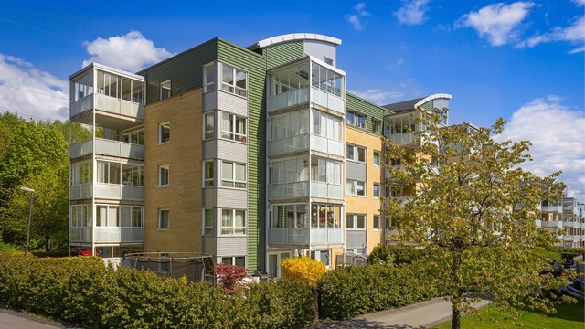 Hjorthehaven 13 ligger i et etablert og idyllisk boligområde på Emma Hjorth, like utenfor Sandvika sentrum
