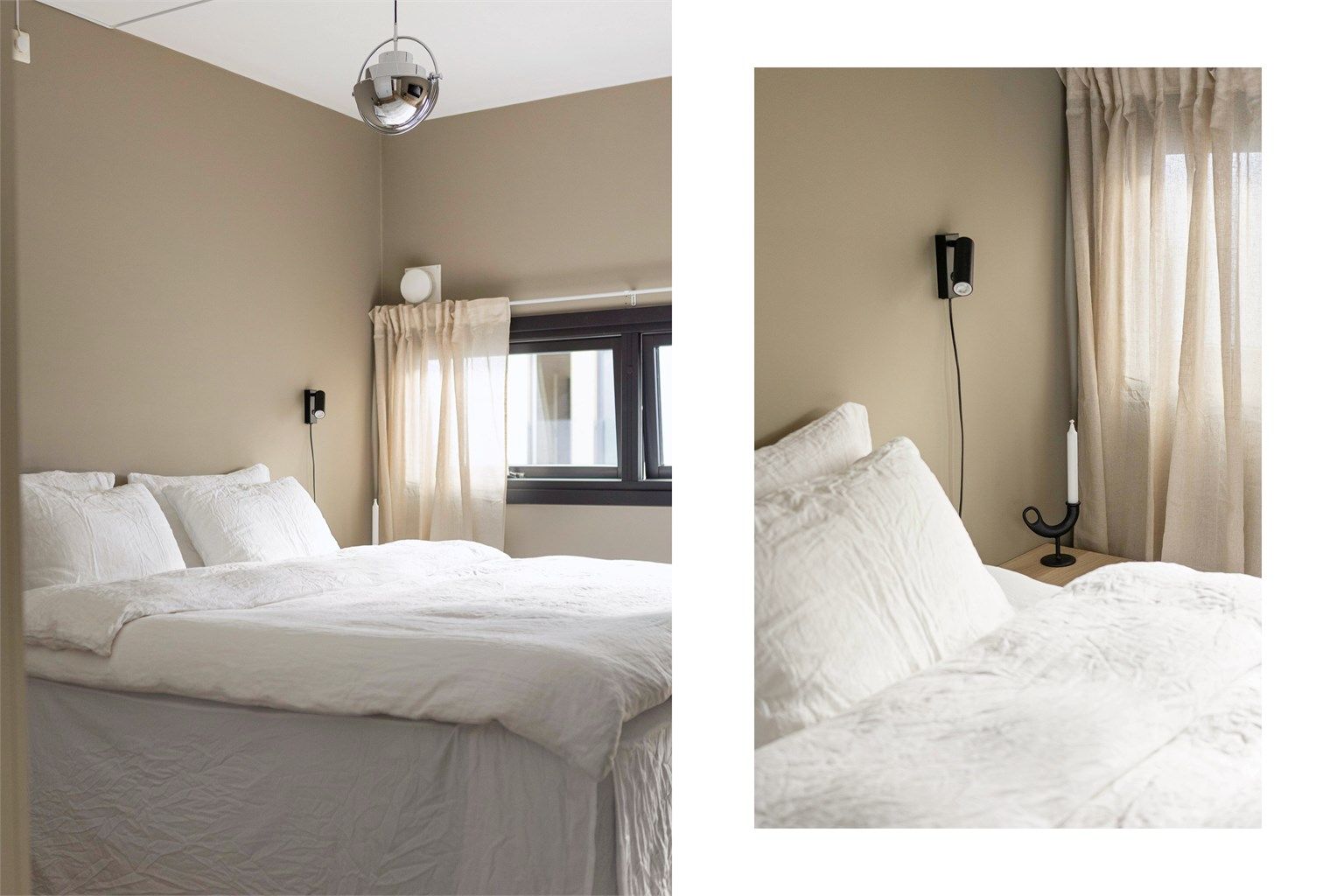Store vindusflater med 2-lags isolerglass fra byggeåret 2008 slipper dagslyset inn og gir rommet en lys og behagelig atmosfære.