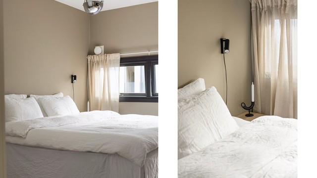 Store vindusflater med 2-lags isolerglass fra byggeåret 2008 slipper dagslyset inn og gir rommet en lys og behagelig atmosfære.
